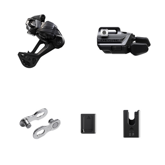 Upgrade-Kit SHIMANO DEORE Di2 Wireless M6250-SGS Langer Gabelkopf Montage Hebel