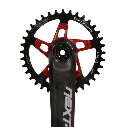 Kettenblattspinne WOLF TOOTH CAMO P3 Raceface Cinch Direct Mount Offset 3mm Rot