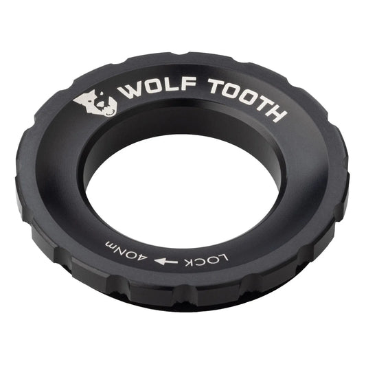 WOLF TOOTH Centerlock-Außenmutter, schwarz
