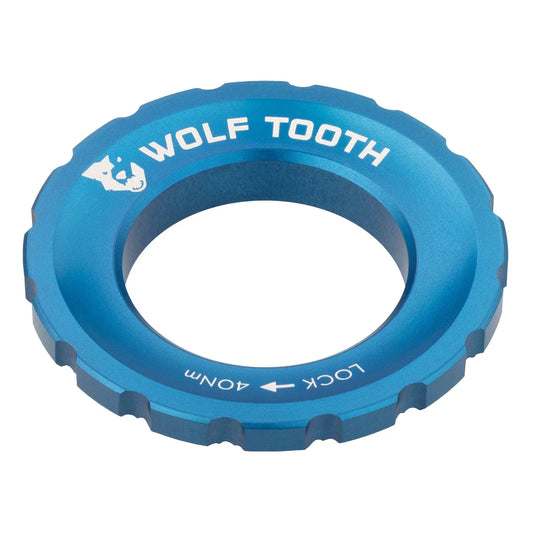 WOLF TOOTH Centerlock-Außenmutter, blau