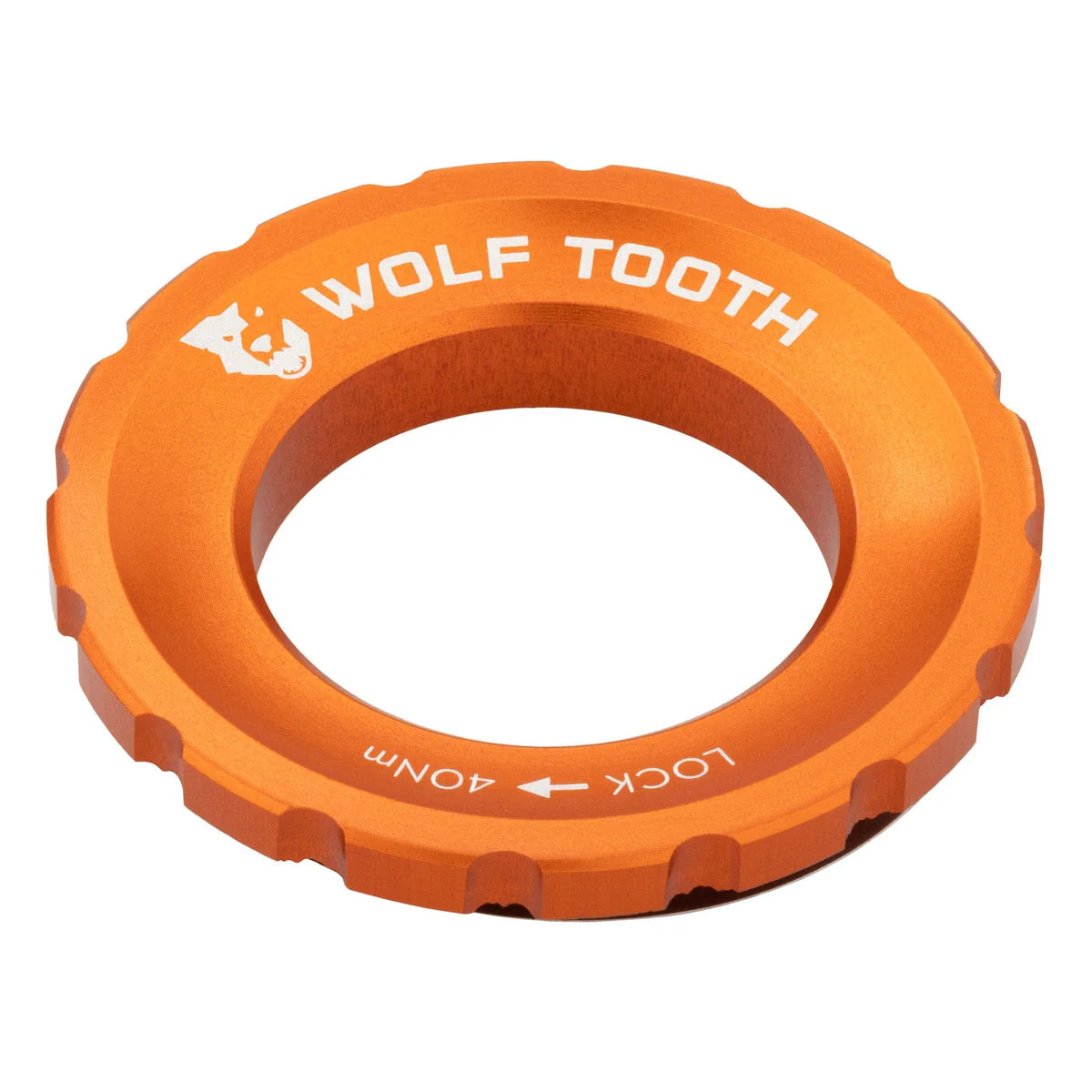 WOLF TOOTH Centerlock-Außenmutter, orange