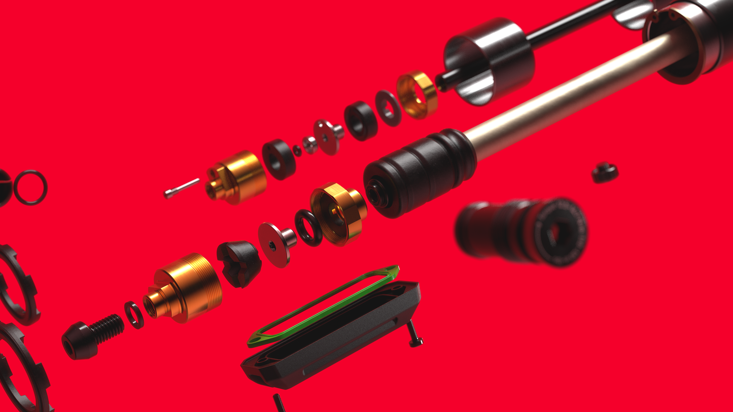 Gabel ROCKSHOX BOXXER ULTIMATE CHARGER 3.2 RC2 29' Achse 20x110mm Boost Rot