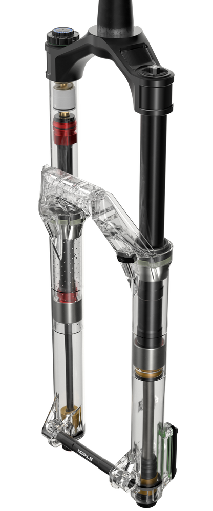 Gabel ROCKSHOX ZEB ULTIMATE CHARGER 3.2 RC2 27.5" LINEAR XL Konisch Achse 15x110mm Boost Rot
