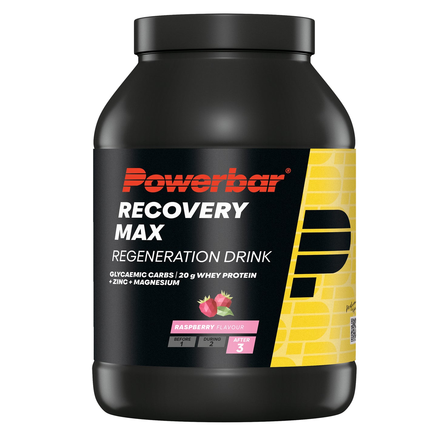 POWERBAR RECOVERY MAX Erholungsgetränk (1144gr) Himbeere