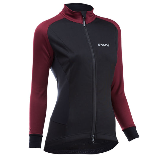 NORTHWAVE RELOAD Jacke Women Bordeaux/Schwarz