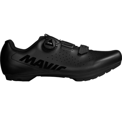 Gravel-Schuhe MAVIC COSMIC BOA SPD Schwarz