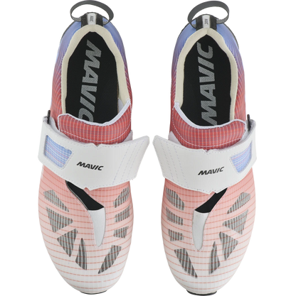 Rennradschuhe MAVIC COSMIC SLR TRIATHLON Blau/Orange