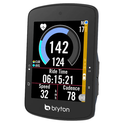 BRYTON RIDER S510E GPS-Fahrradcomputer — Herzfrequenzdaten