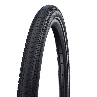Reifen SCHWALBE MARATHON ALMOTION 700x40 ADDIX RaceGuard Reflex Tubeless Ready Schwarz