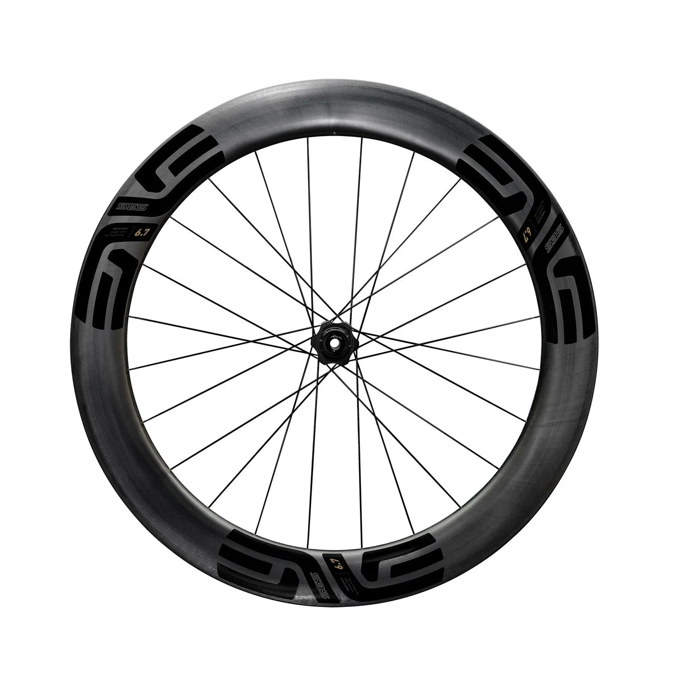 Laufrad hinten ENVE SES 6.7 Tubeless Ready (Center Lock) Schwarz