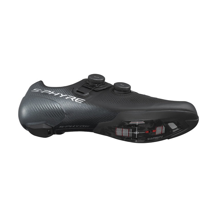 Straßenschuhe SHIMANO RC9 S-PHYRE Schwarz 2025