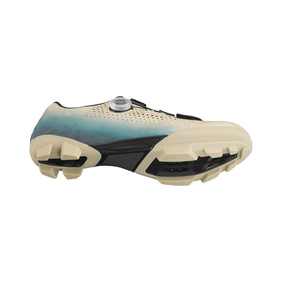 SHIMANO RX600 GRAVEL Schuhe Beige/Blau