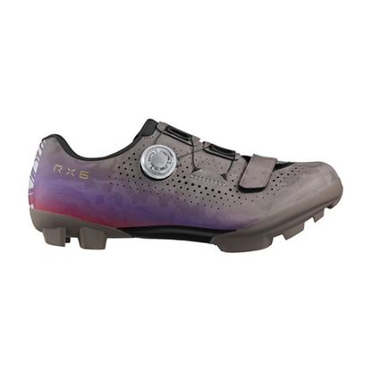 Damen-MTB-/Gravel-Schuhe SHIMANO RX600 Grau/Violett