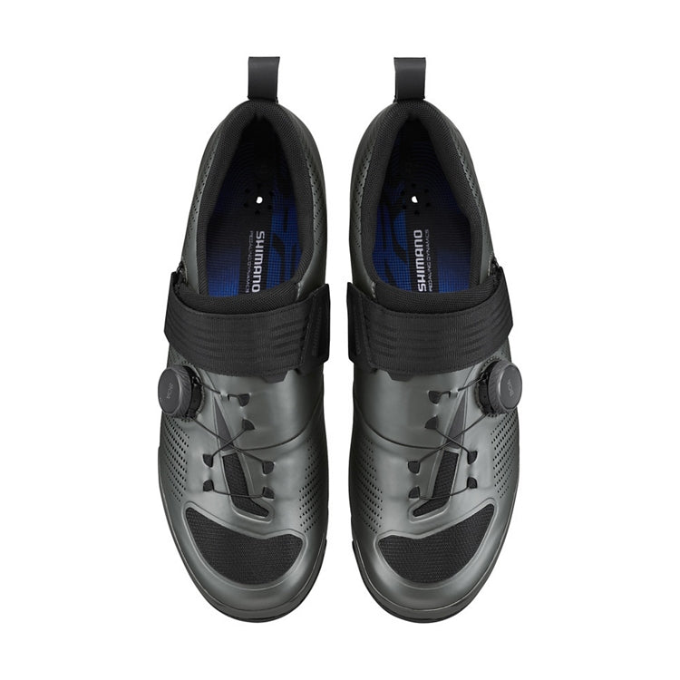 Triathlonschuhe SHIMANO TR903 Grau Stahl Matt