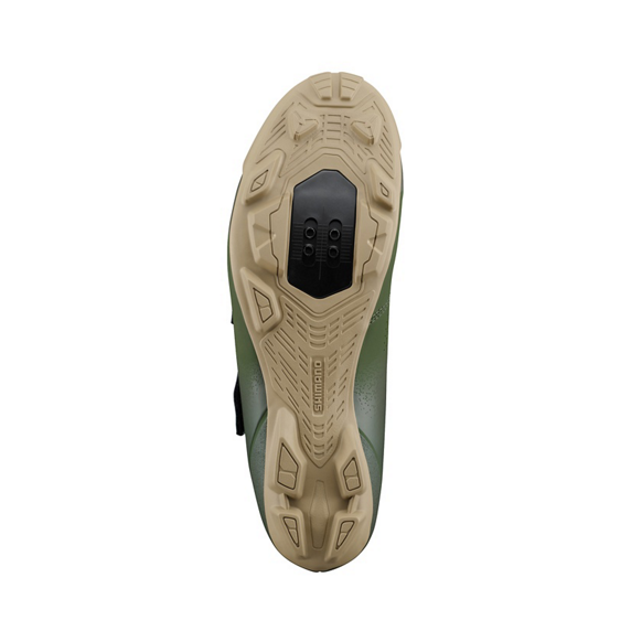 SHIMANO XC102 MTB-Schuhe Grün