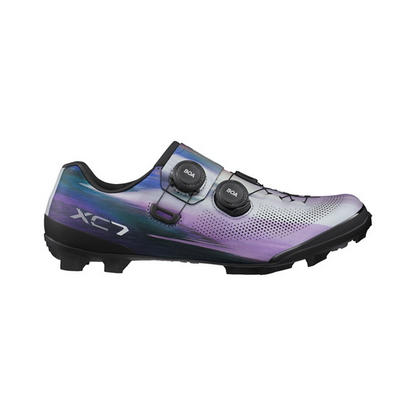 MTB-Schuhe SHIMANO XC703 Butterfly Silber/Violett