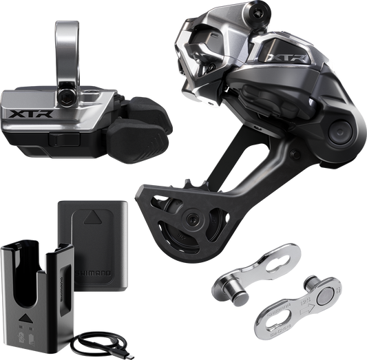 Kit Upgrade XTR Di2 M9250 SGS Langer Gabelkopf Montage Schelle