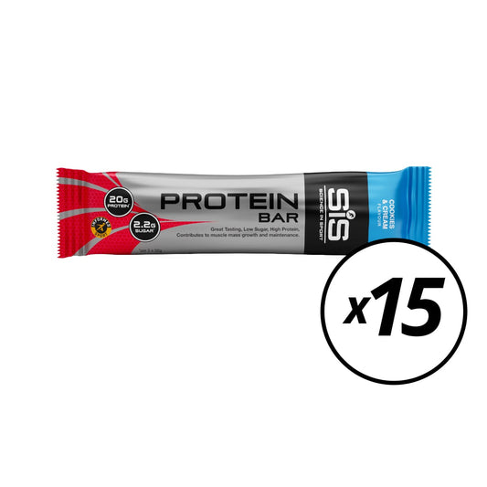 15 SIS Proteinriegel (64g) Cookies & Cream - Kurzes Datum