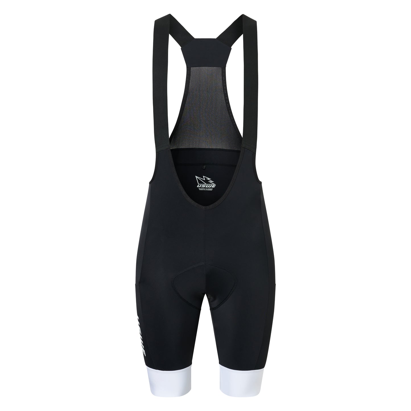 USWE SKARP GRAVEL Kurze Trägerhose Schwarz