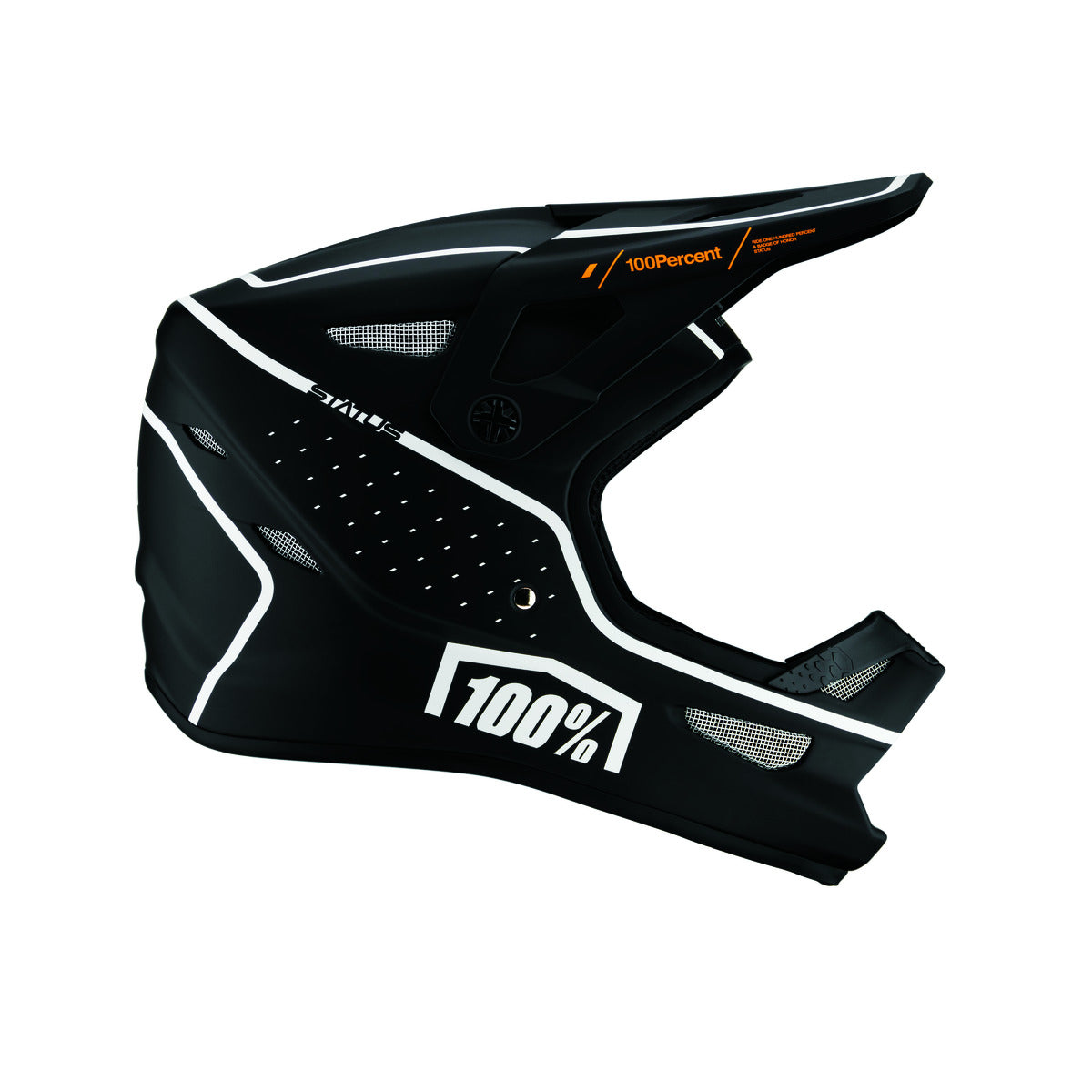 MTB-Helm 100% STATUS Schwarz