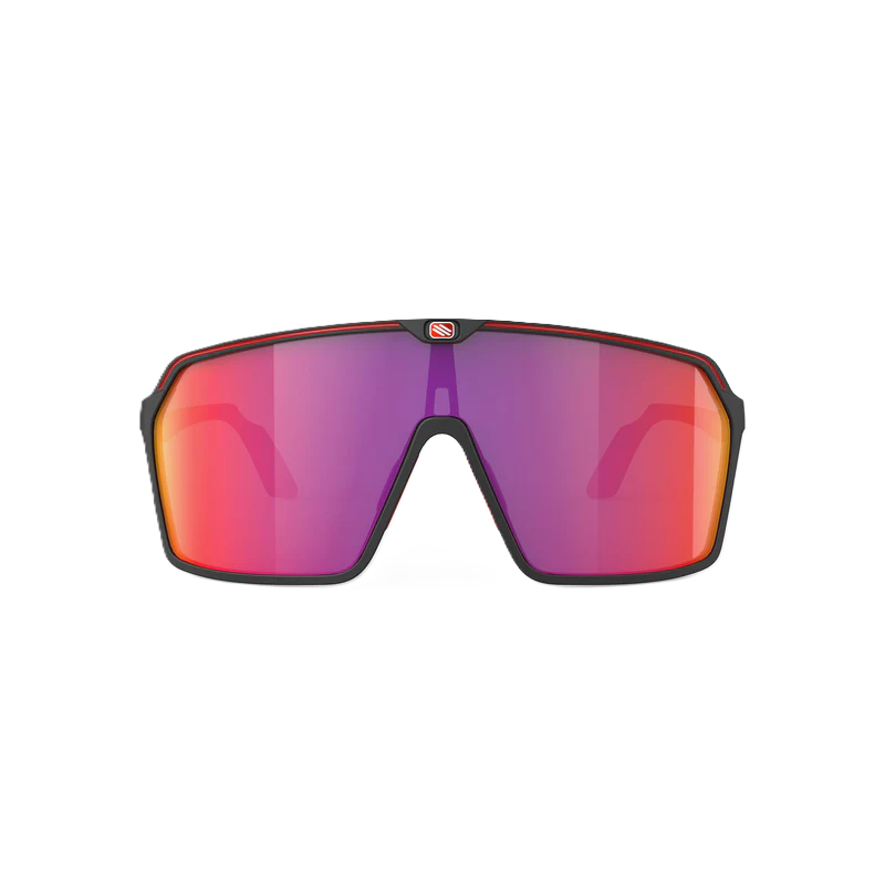 RUDY PROJECT SPINSHIELD Brille Schwarz Gläser RP Optics Multilaser Red