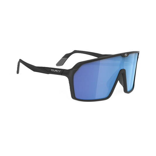 RUDY PROJECT SPINSHIELD Brille Schwarz Gläser RP Optics Multilaser Blue