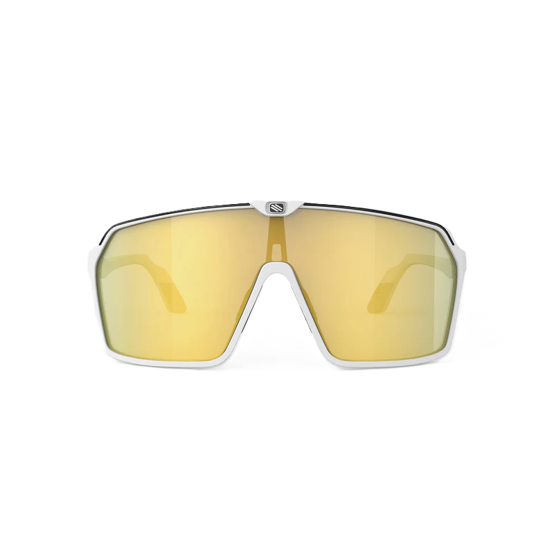 RUDY PROJECT SPINSHIELD Brille Weiß Gläser RP Optics Multilaser Gold