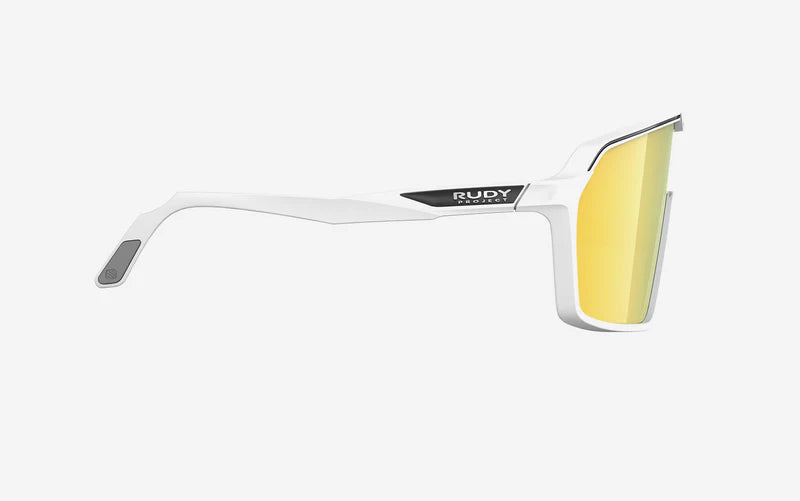 RUDY PROJECT SPINSHIELD Brille Weiß Gläser RP Optics Multilaser Gold