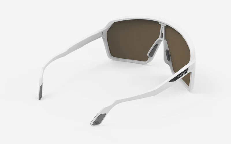 RUDY PROJECT SPINSHIELD Brille Weiß Gläser RP Optics Multilaser Gold