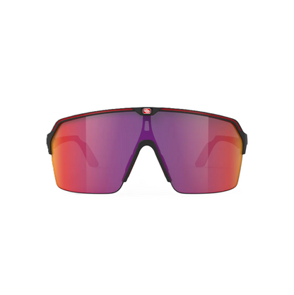 Brille RUDY PROJECT SPINSHIELD AIR Schwarz Matt Gläser RP Optics Multilaser Red