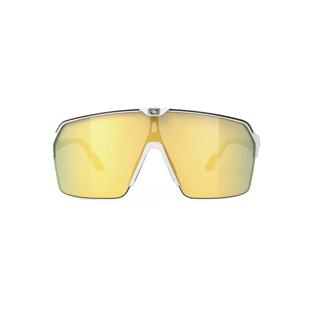 RUDY PROJECT SPINSHIELD AIR Brille Weiß Matt Gläser RP Optics Multilaser Gold