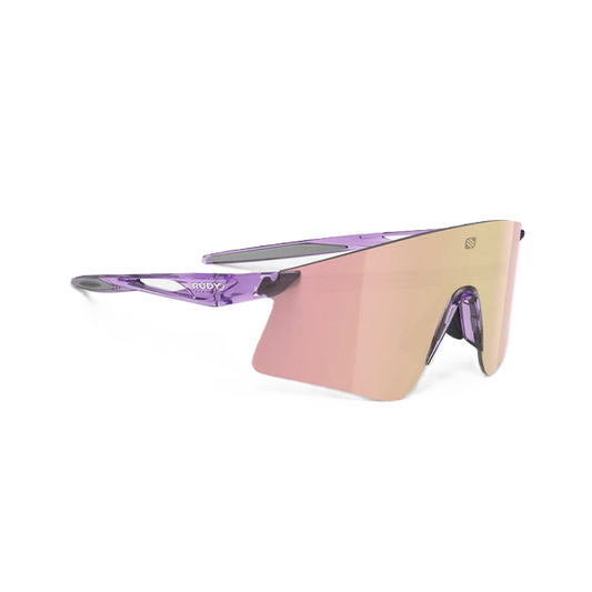 RUDY PROJECT ASTRAL X Crystal Lilac Gläser RP Optics Multilaser Rose Gold Brille