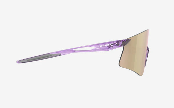 RUDY PROJECT ASTRAL X Crystal Lilac Gläser RP Optics Multilaser Rose Gold Brille