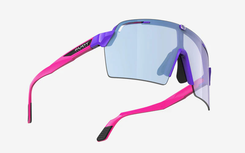 RUDY PROJECT SPINSHIELD PRO Brille Pink/Violett Gläser RP Optics Multilaser Ice