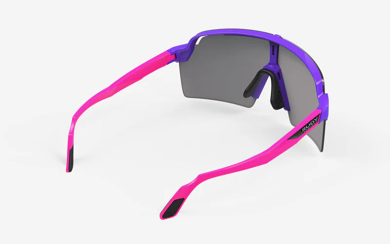 RUDY PROJECT SPINSHIELD PRO Brille Pink/Violett Gläser RP Optics Multilaser Ice