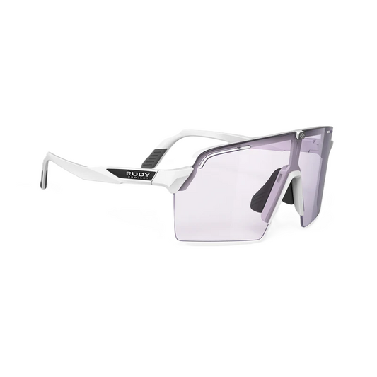 RUDY PROJECT SPINSHIELD PRO Brille Weiß IMPACTX™ Photochromische Gläser Laser Purple