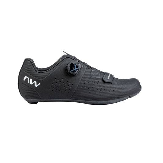 NORTHWAVE STORM CARBON Straßenschuhe Schwarz/Weiß