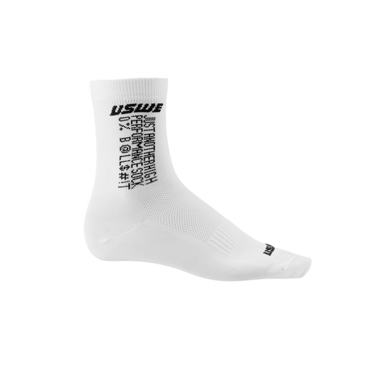 USWE X MTB Socken Weiß