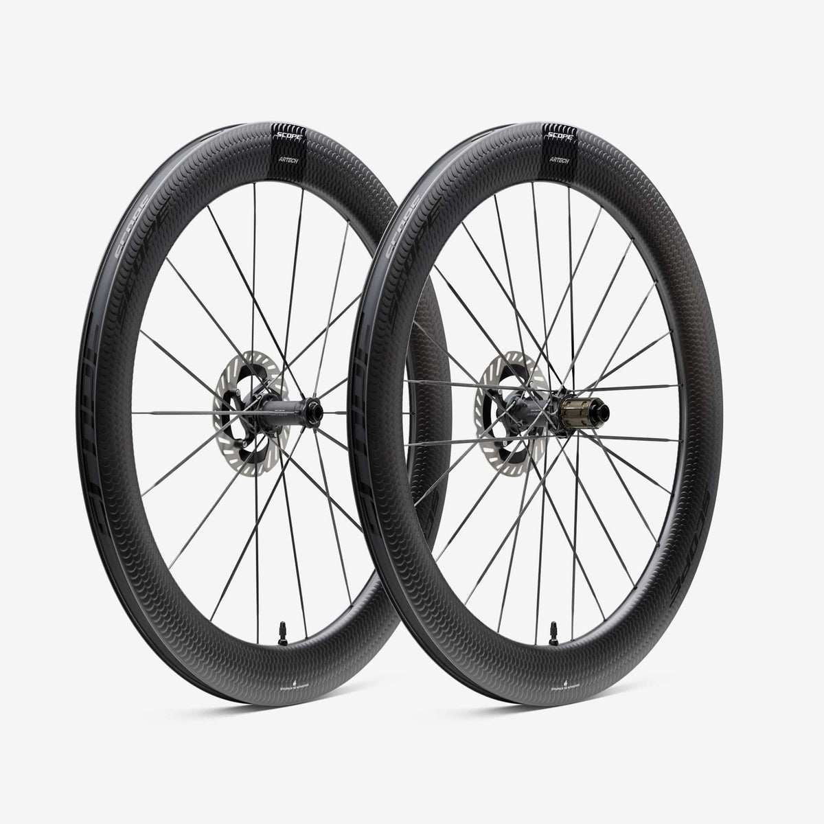 SCOPE Artech 6 Laufradsatz Tubeless Ready (Centerlock) Schwarz