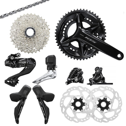 Schaltgruppe SHIMANO 105 Di2 R7170 2x12V