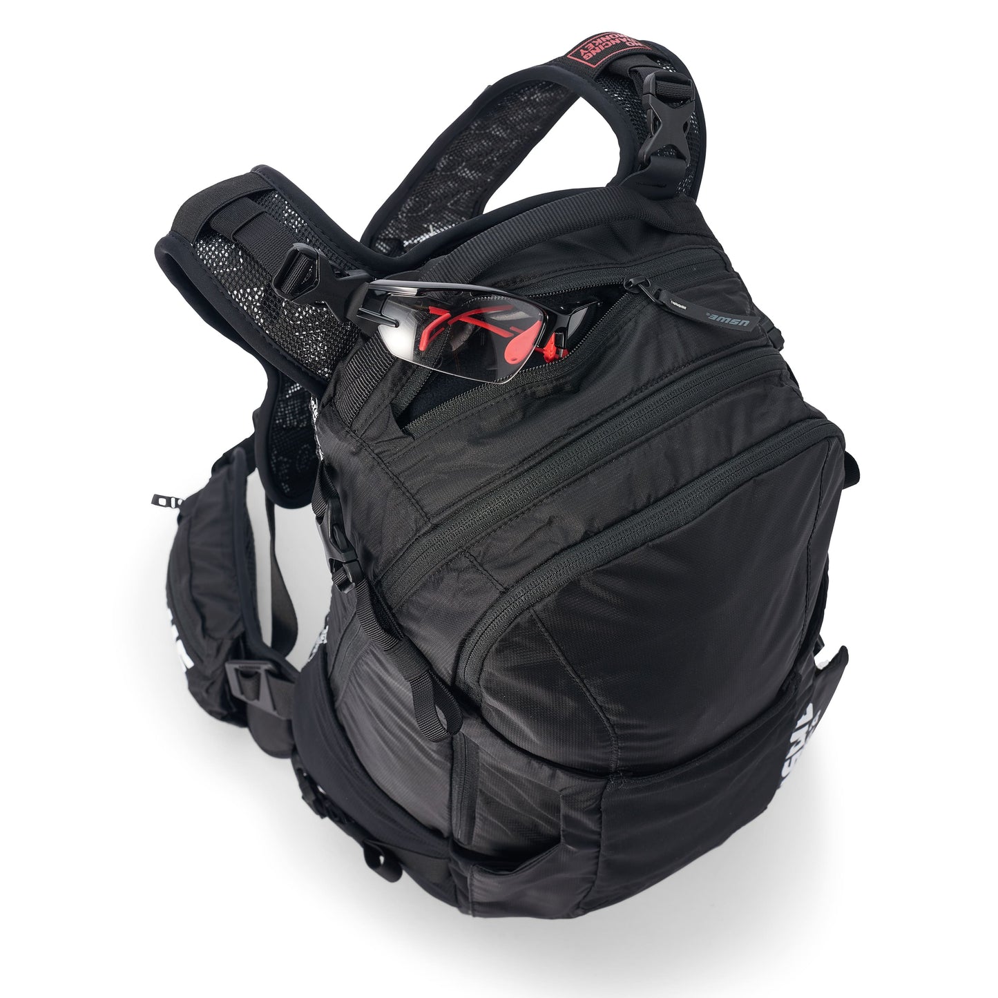 Rucksack USWE SHRED 16 l, schwarz