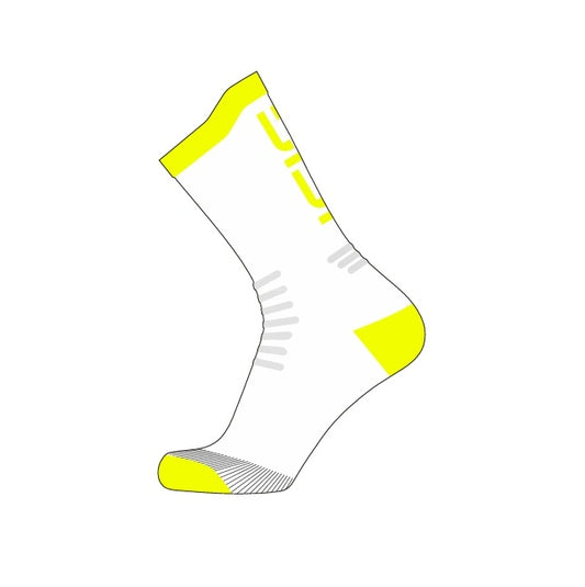 Socken SIDI NITIIDUS Weiß/Gelb