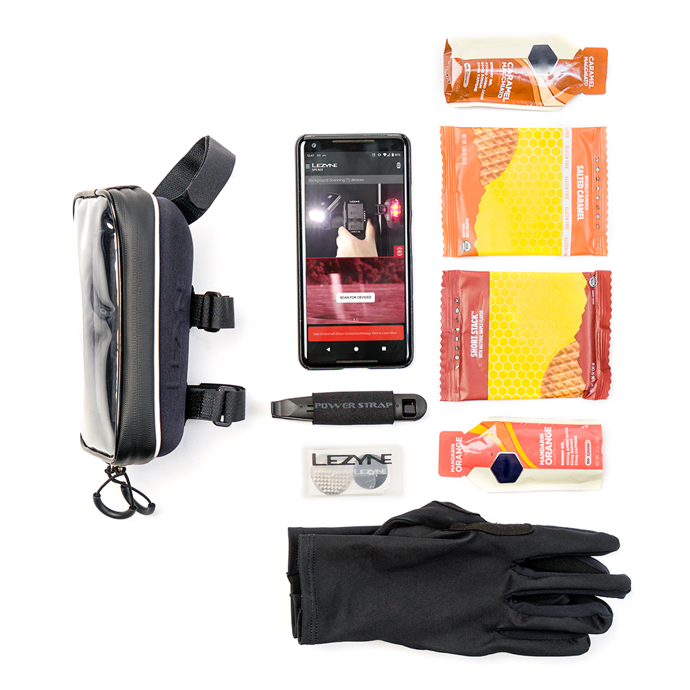 LEZYNE SMART ENERGY CADDY XL Oberrohrtasche Schwarz