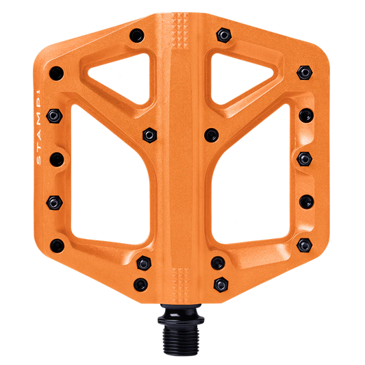 Pedale flach CRANKBROTHERS STAMP 1 Large Orange