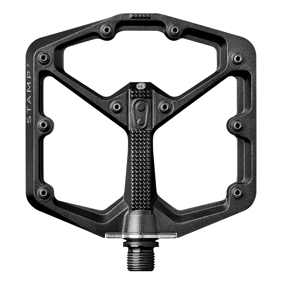 Pedale flach CRANKBROTHERS STAMP 7 Large Schwarz