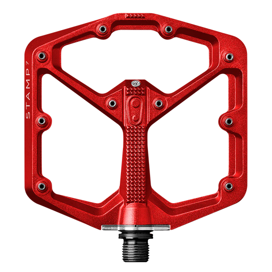 Pedale flach CRANKBROTHERS STAMP 7 Large Rot