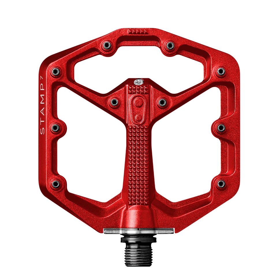 Pedale flach CRANKBROTHERS STAMP 7 Small Rot