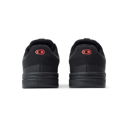 MTB-Schuhe CRANKBROTHERS STAMP LACE FLAT Schwarz/Rot