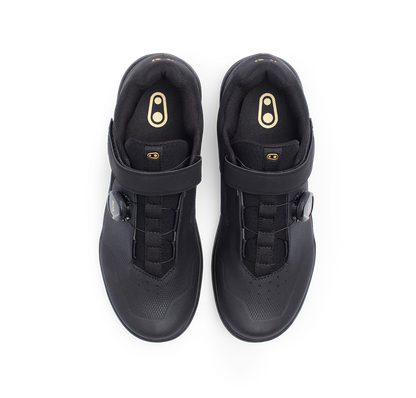 MTB-Schuhe CRANKBROTHERS STAMP BOA Schwarz/Gold