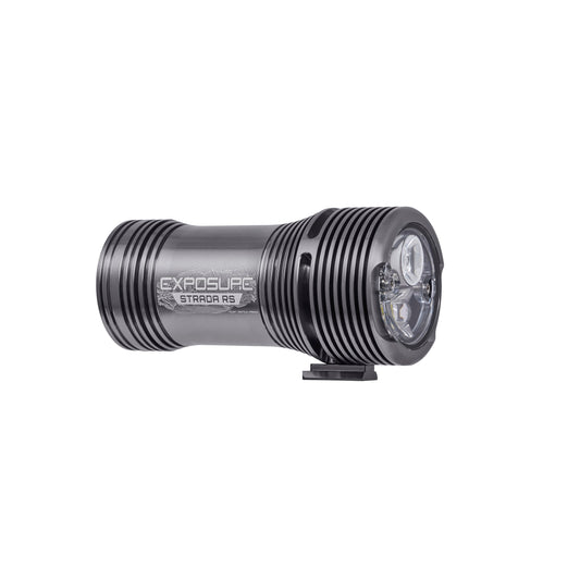 Fahrrad-Frontleuchte EXPOSURE LIGHTS Strada MK13 RS AKTIV Gunmetal-Schwarz